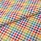 SINGER Rainbow Gingham Check Cotton Fabric